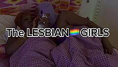 i'm hanging out with the lesbian girls, havin fun