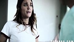 Ignorant Guy Tries Converting Lesbian Stepsis Straight With Big Cock Riding - Uma Jade