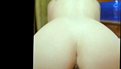 The guy cheats with his russian girlfriend in bed.