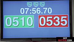 Busty Wrestling Dykes Strapon Fuck Lesbians In Kinky Group