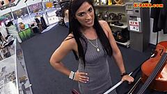 Woman Sells Her Violin And Gets Pounded With Hidden Cam
