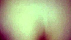 Amateur wife rides big black cock in doggystyle interracial scene.