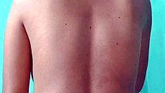 cute asian couple at home, awesome perfect beautiful body