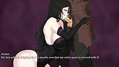 Succubus covenant hentai game episode with witch blowjob