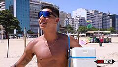 Sucking the dick of the popsicle seller I met on the beach