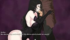 Succubus covenant hentai game episode with witch blowjob