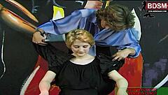 German milf mistress dominates female slave?