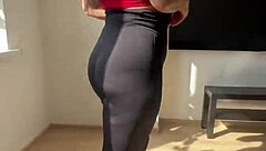 She Tears Leggings For Anal POV Fuck And Creampie