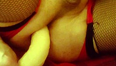 Amateur transgender's self-indulgent anal play