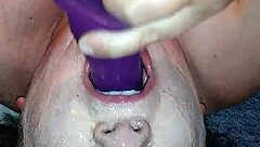 Ms Tl Throat Gets Messy With Dildo Toys In Emotional Session.