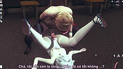 vietnamese girl choi kieu performs ech op dance