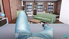 Neighbor Milf With Big Ass And Tits In Cowgirl Pov