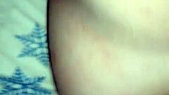 Fat Amateur Woman Giving Detailed Blowjob to Man