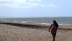 fio dental shows pussy on porto seguro beach