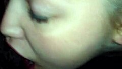 Fat Amateur Woman Giving Detailed Blowjob to Man