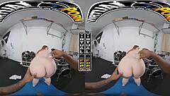 Is Bess Breast Beating Big Cocks in VR Porn?