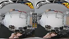 Is Bess Breast Beating Big Cocks in VR Porn?