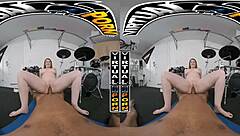 Is Bess Breast Beating Big Cocks in VR Porn?