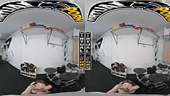 Is Bess Breast Beating Big Cocks in VR Porn?