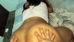 Colombian Latina Spreads Ass for Monster Cock Anal.