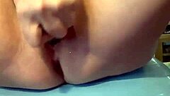 I am making MYSELF SQUIRT by fingering my pussy hard