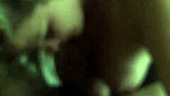 hot blonde says, 'let me play with your cock,' gives blowjob with big tits