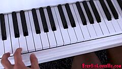 spanish teen 18+ gobbles dick and gets fucked, or does she?