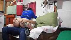 Dana barzagli in hot latina threesome with big ass.