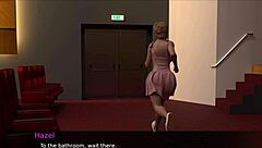 Nursing back to pleasure in homemade 3d scene