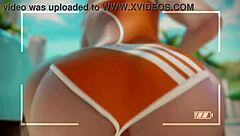 OVERWATCH TRACER RIDES COCK AT THE BEACH!!