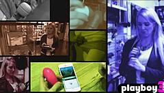 Sexy Blonde Babe Pleasures Herself with Amazing Toys