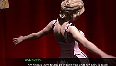 Nursing back to pleasure in homemade 3d scene