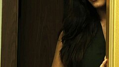 Czech Babe Tess B Fingers Her Natural Tits