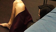 Czech Babe Tess B Fingers Her Natural Tits