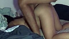 Amateur brunette explores new experiences