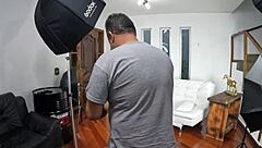 Behind the scenes with julia fontanelli 😊