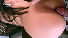 Indian Wife Gets Assfucked with Creampie Cum in Mouth