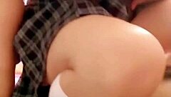 Mexican students fuck hard after class! She sucks and rides my cock