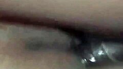 the receptionist fucks the wife and cums inside her