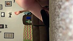 Sexy blonde milf gives hardcore blowjob