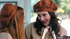 girl scout khloe kapri and maddy may lesbian sex with toys