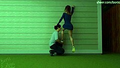 Did my stepsister swallow my cum after seeing my big dick?