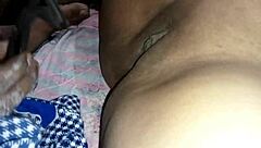 Teen 18+ cleans pubic hair with dirty hindi voice