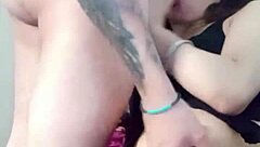 sweet shemale miahgenesis takes big monster cock in ass with oral kissing and orgasm