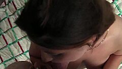 The missy is resting at home when a horny young 18+ guy comes over for handjob and blowjob 😏