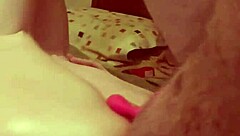 i'm fucking and toying her wet pussy with spanking and spreading