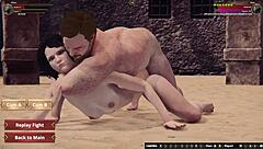 Ethan vs Desa II Naked Fighter 3D