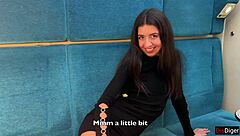 Hottie tempts waiter for wild anal on train ride