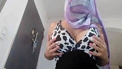 Real Hot Arab Wife Shows Ass, Squirts On Webcam For Cash
