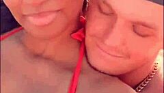 interracial couple pulls over, milf with big ass gets black cock fun